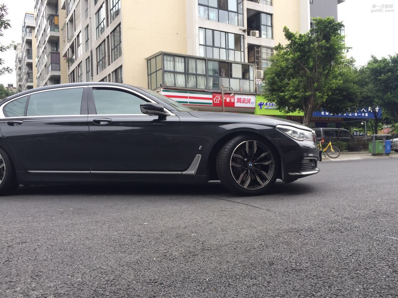 寶馬740LE 750 升級(jí)20寸760M原裝改裝鍛造輪轂