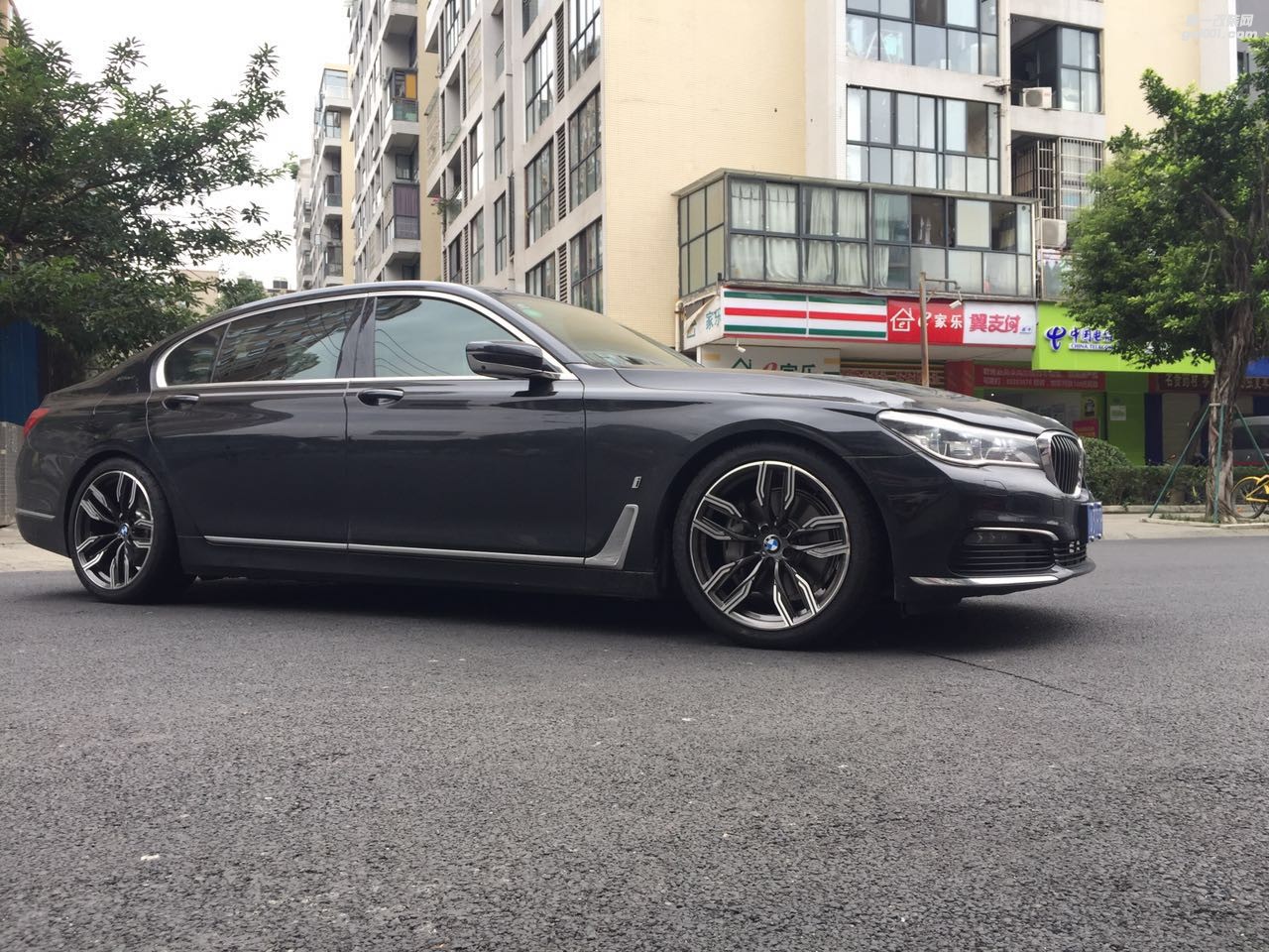 寶馬740LE 750 升級(jí)20寸760M原裝改裝鍛造輪轂