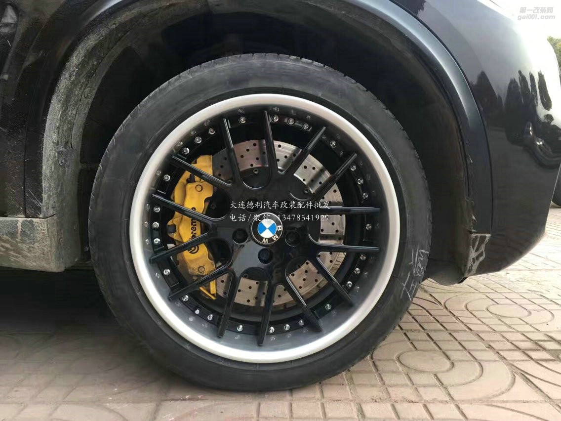 X5升級(jí)20寸兩片式鍛造改裝鮑魚剎車
