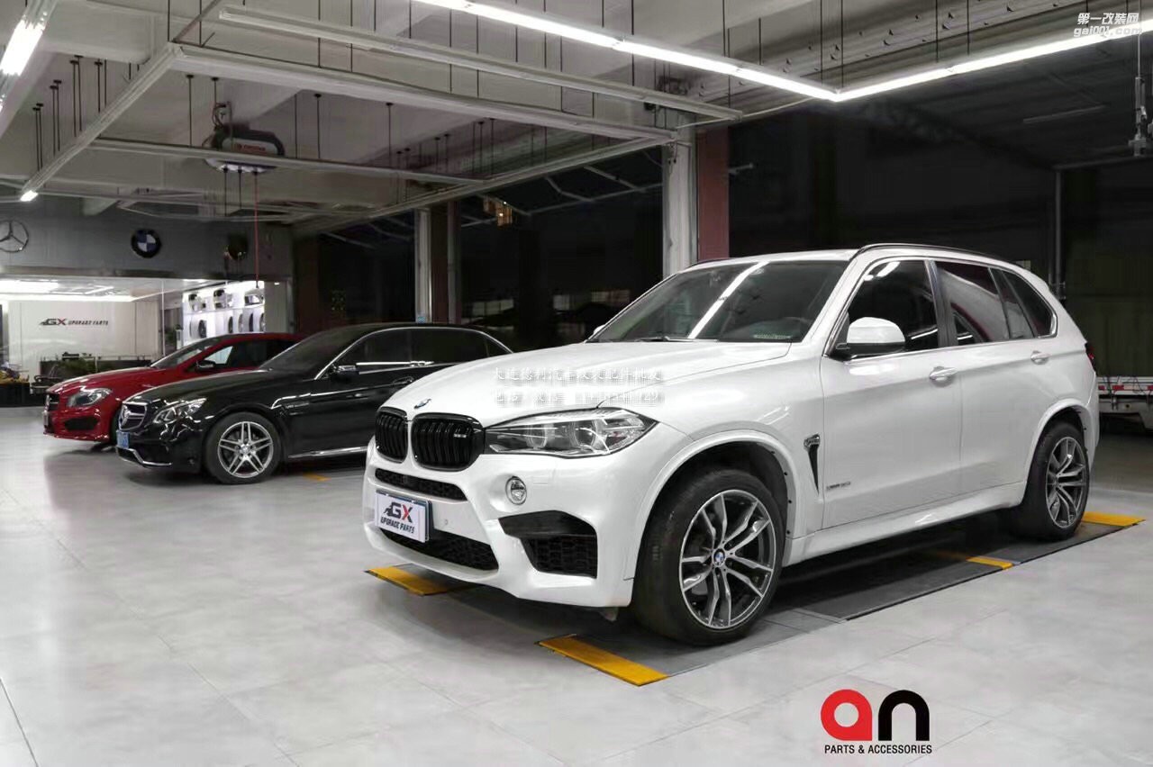 寶馬X5改裝，臺(tái)灣進(jìn)口an包圍X5M款，RES雙出四尾管電子閥門，頭段直通不帶三元！