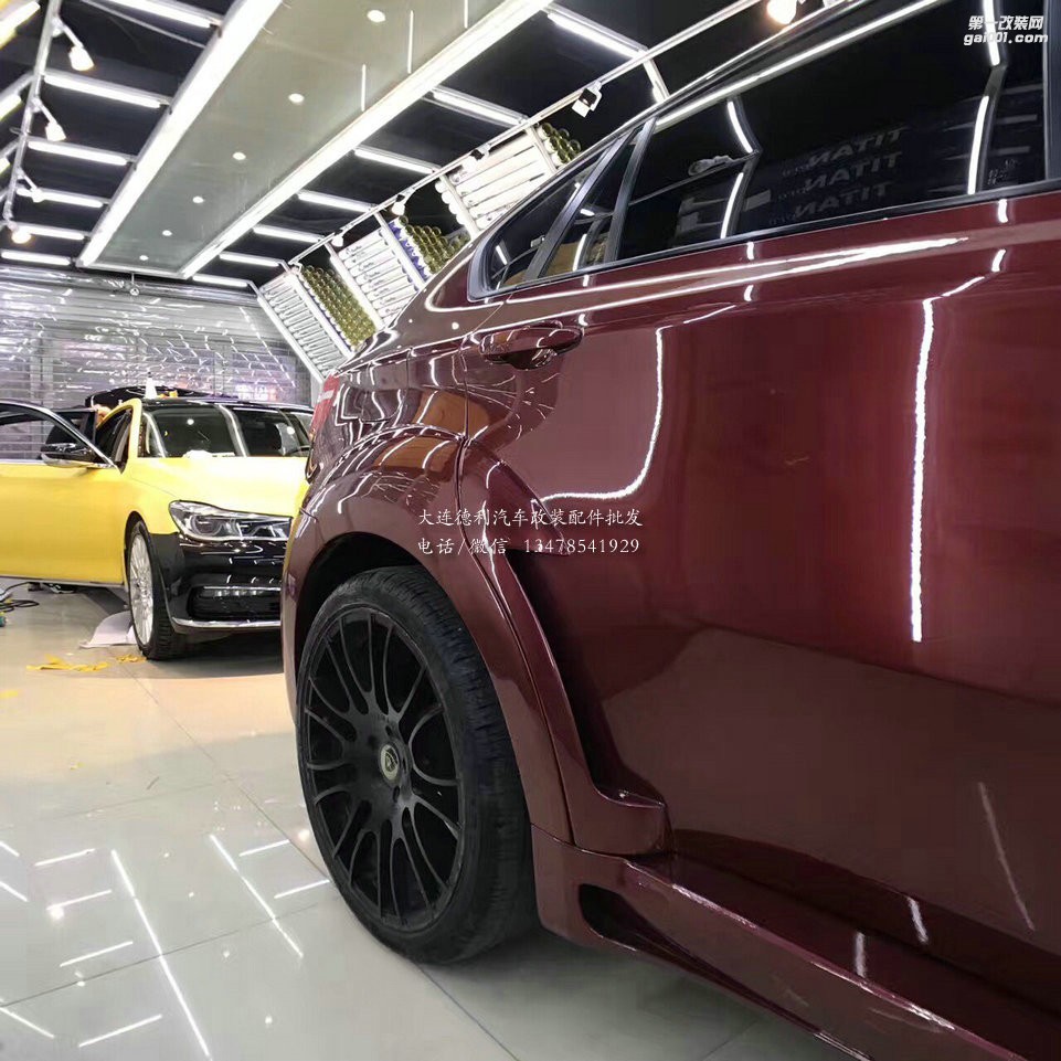 寶馬X6（E71、X6M）改裝德國Hamann寬體包圍完美上車