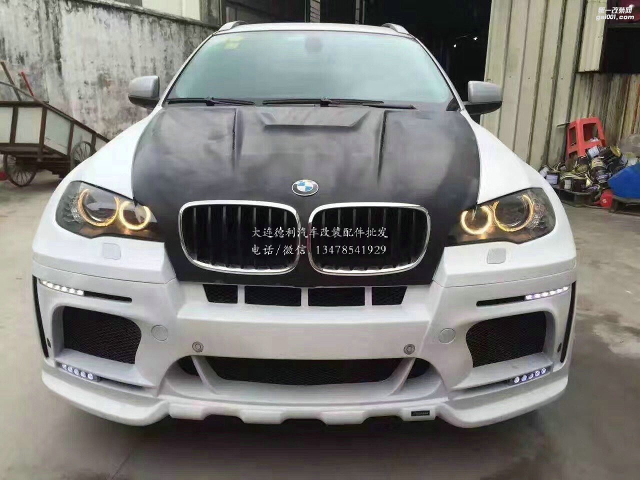 寶馬X6（E71、X6M）改裝德國Hamann寬體包圍完美上車