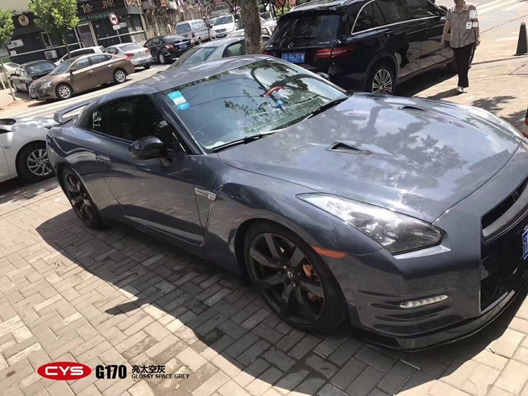 北京GTR CYS亮太空灰 G170 汽車(chē)改色貼膜