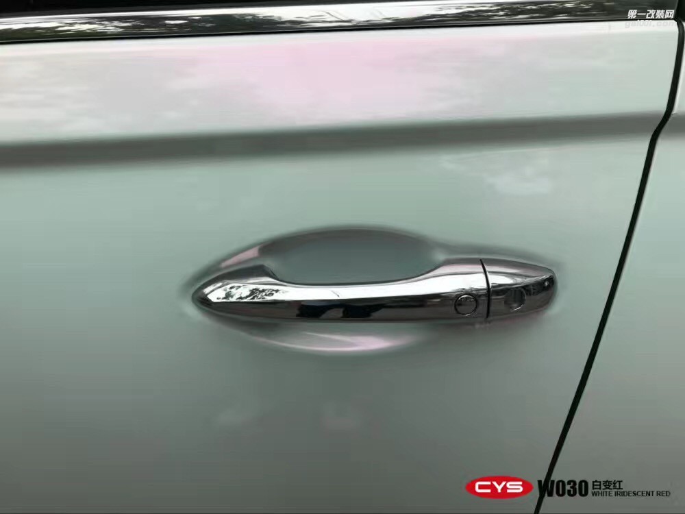 北京本田思鉑睿 CYS白變紅 W030 汽車改色貼膜