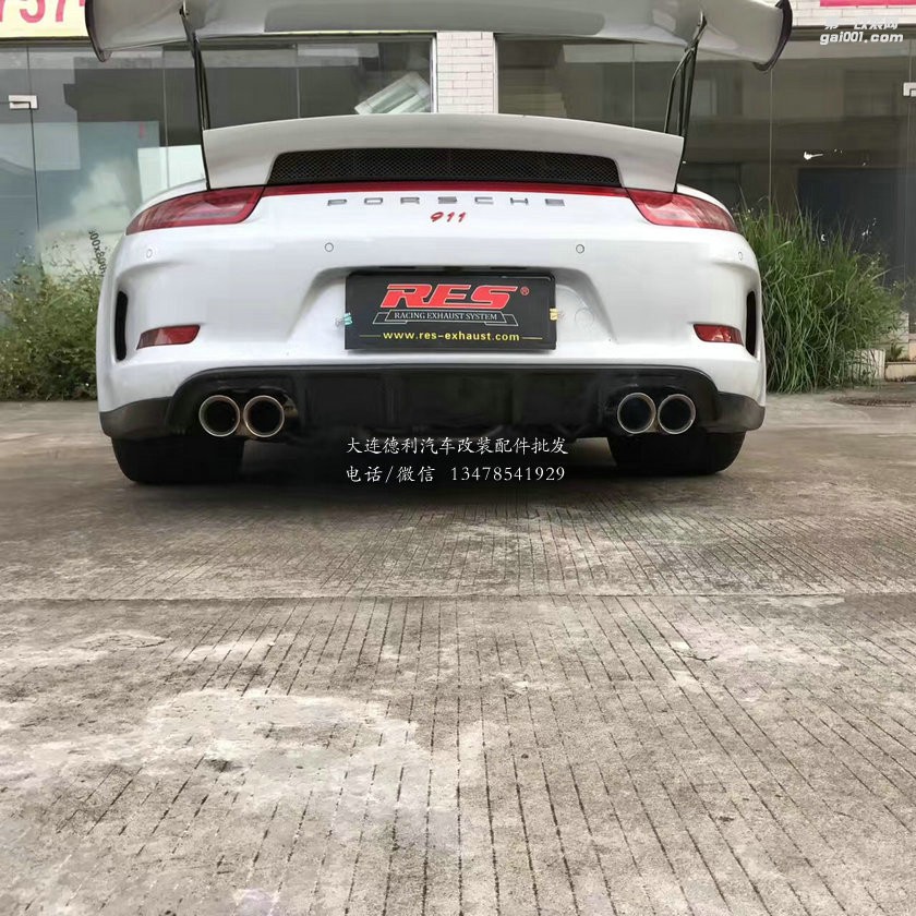 保時捷911 3.8 RES全段智能閥門排氣