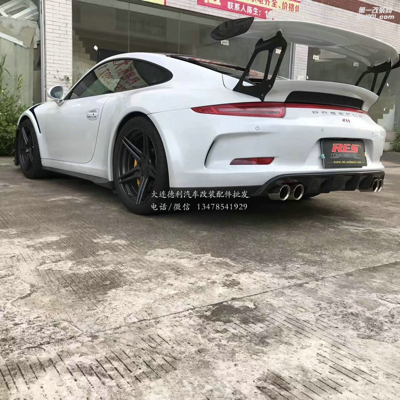 保時捷911 3.8 RES全段智能閥門排氣