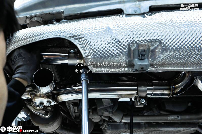 保時捷911改裝IPE F1版排氣