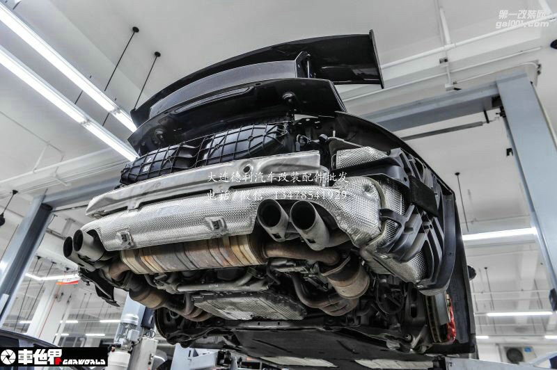 保時捷911改裝IPE F1版排氣