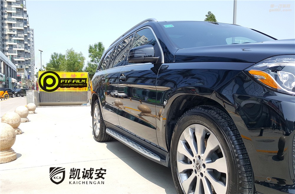 鄭州PTF透明膜店奔馳GLS450專車專用效果凱誠安