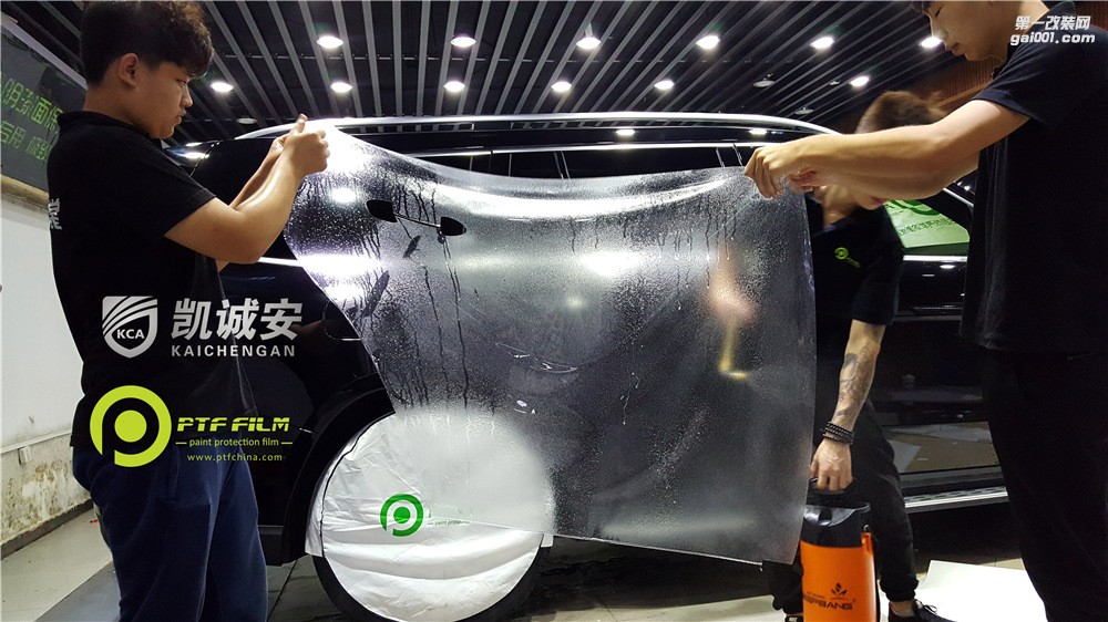 鄭州PTF透明膜店奔馳GLS450專車專用效果凱誠安