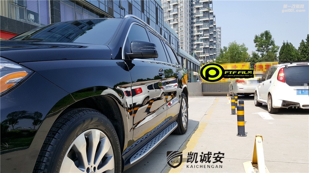 鄭州PTF透明膜店奔馳GLS450專車專用效果凱誠安