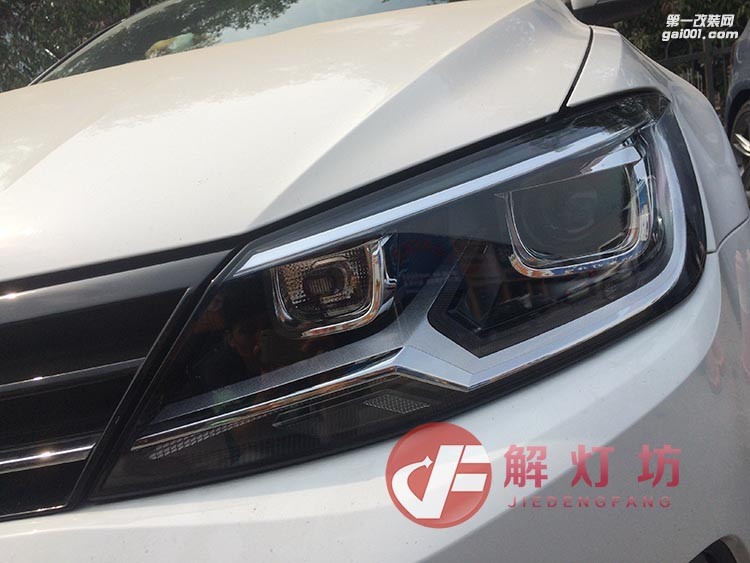 北京改燈店解燈坊大眾凌渡升級(jí)時(shí)宇大燈總成
