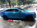 凱迪拉克ATS CYS電光金屬藍 PM110 汽車改色貼膜 18611722254 (3)