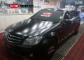 奔馳C200 CYS陶瓷黑 SC99 汽車改色貼膜 18611722254 (4)