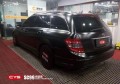 奔馳C200 CYS陶瓷黑 SC99 汽車改色貼膜 18611722254 (2)