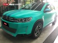 雪鐵龍C3-XR CYS電光金屬湖水綠 PM070 汽車改色貼膜 18611722254 (2)