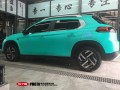 雪鐵龍C3-XR CYS電光金屬湖水綠 PM070 汽車改色貼膜 18611722254 (3)