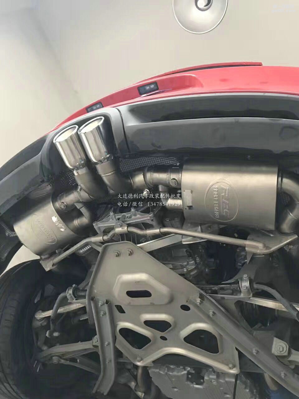 Boxster 改RES中尾段閥門排氣