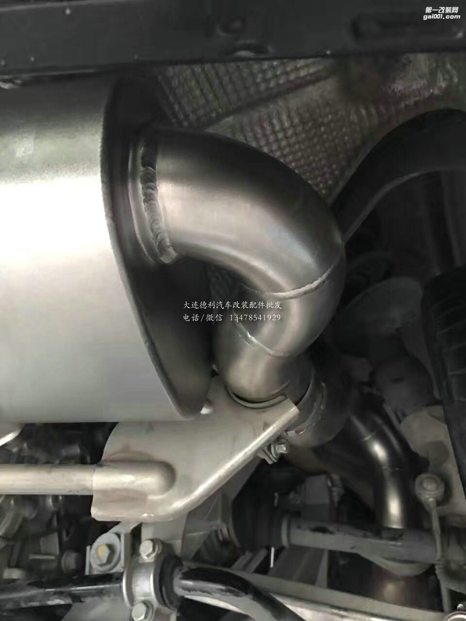Boxster 改RES中尾段閥門排氣