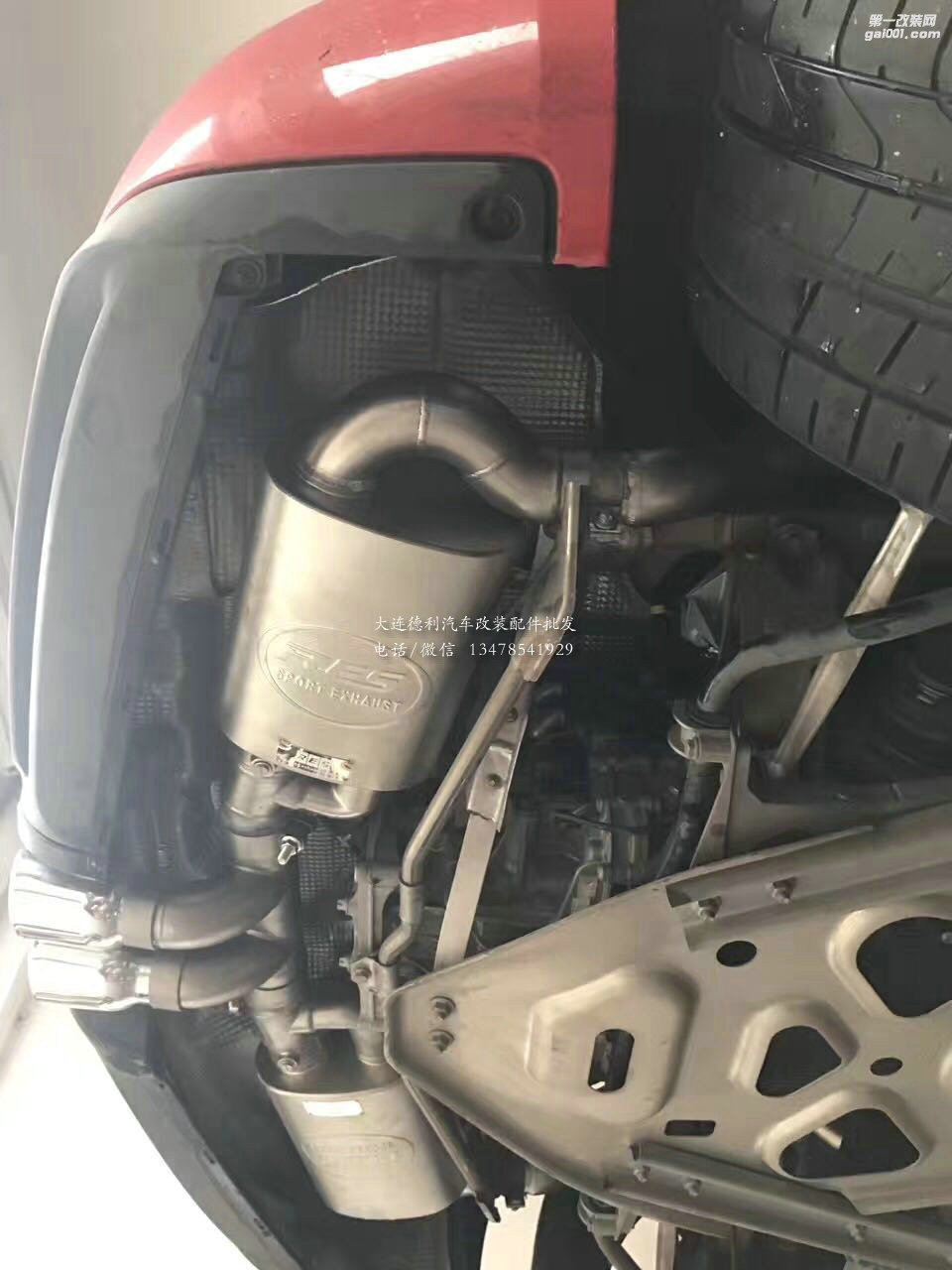 Boxster 改RES中尾段閥門排氣