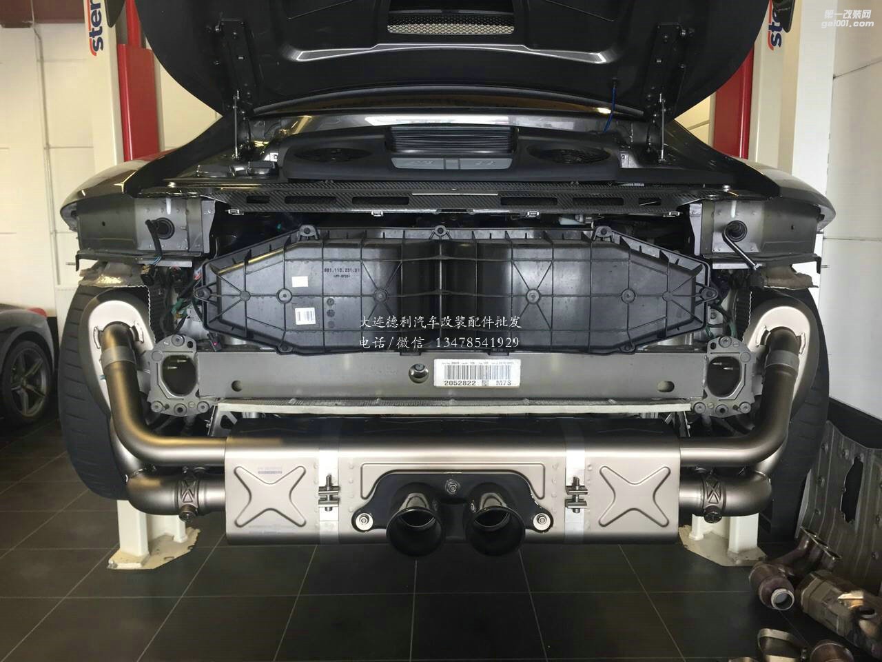 保時捷911GT3改裝AK天蝎鈦合金運(yùn)動排氣