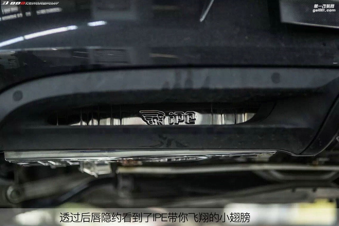 保時捷981 Boxster S 更換IPE中尾段閥門排氣