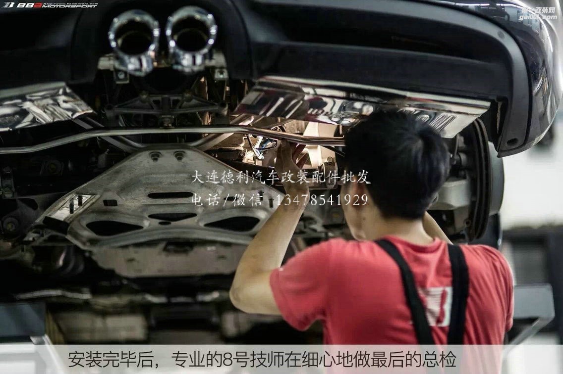 保時捷981 Boxster S 更換IPE中尾段閥門排氣