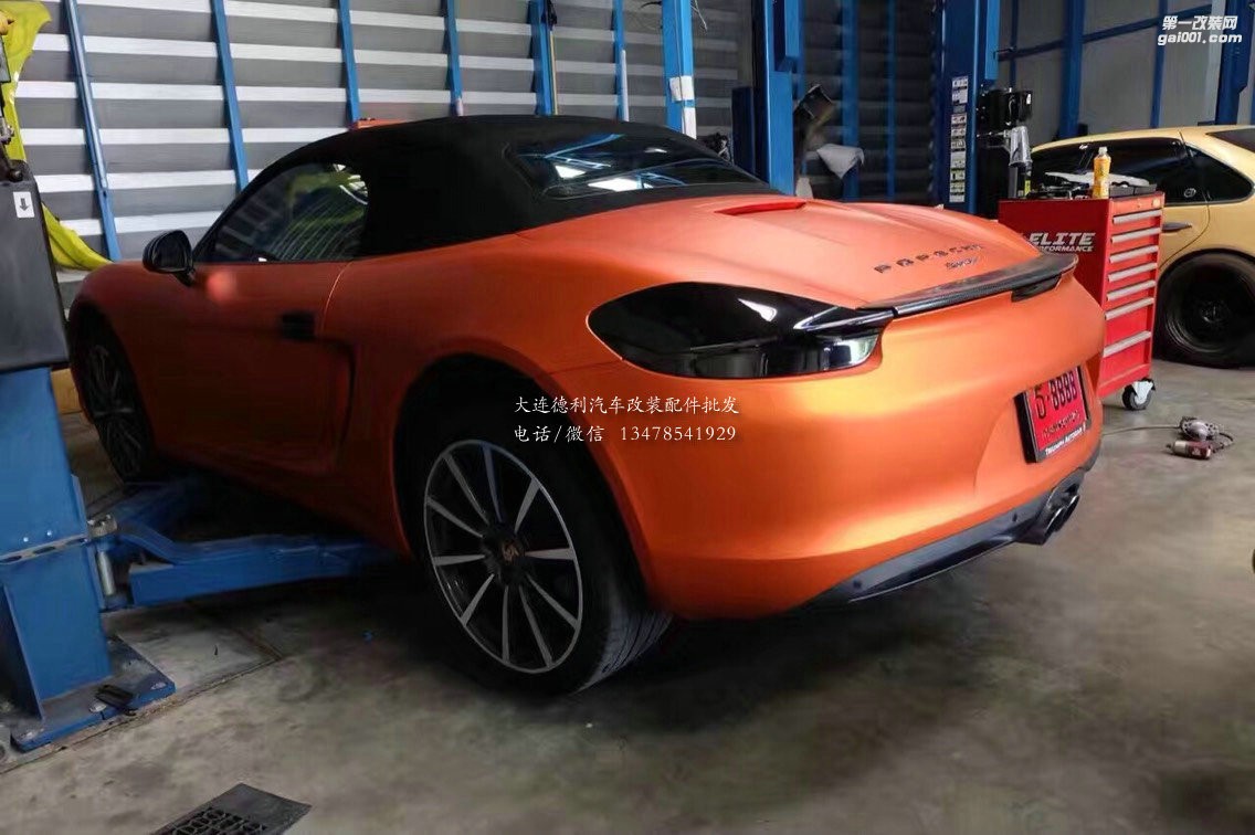 保時(shí)捷981 Boxster 升級(jí)Armytrix智能中尾段閥門排氣系統(tǒng)