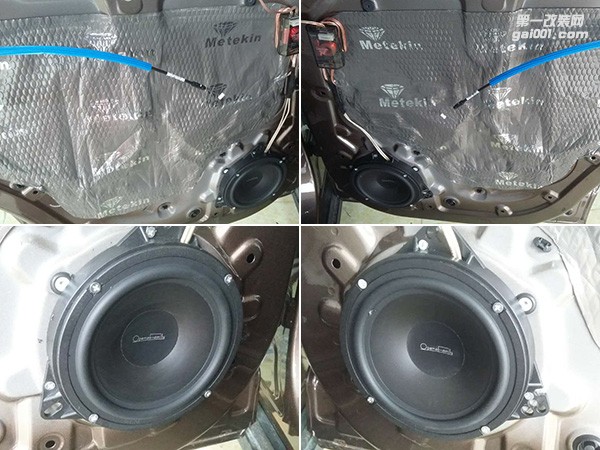 清遠(yuǎn)汽車音響改裝——哈弗H7音響改裝歌劇世家VS265喇叭