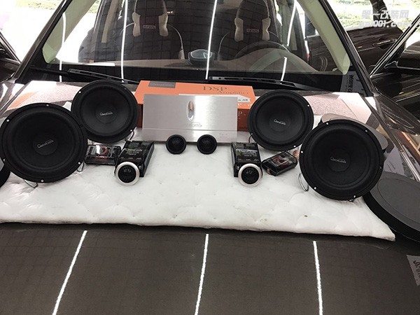 清遠(yuǎn)汽車音響改裝——哈弗H7音響改裝歌劇世家VS265喇叭