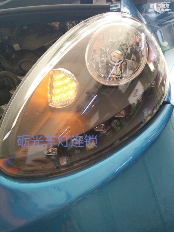 廣州汽車改裝  知豆改大燈 番禺改燈哪里好 番禺石基改燈