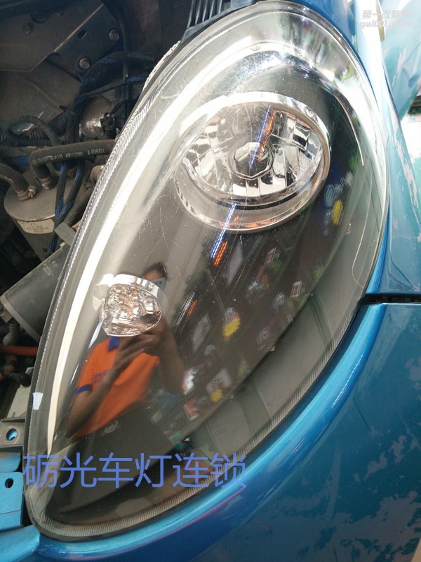 廣州汽車改裝  知豆改大燈 番禺改燈哪里好 番禺石基改燈