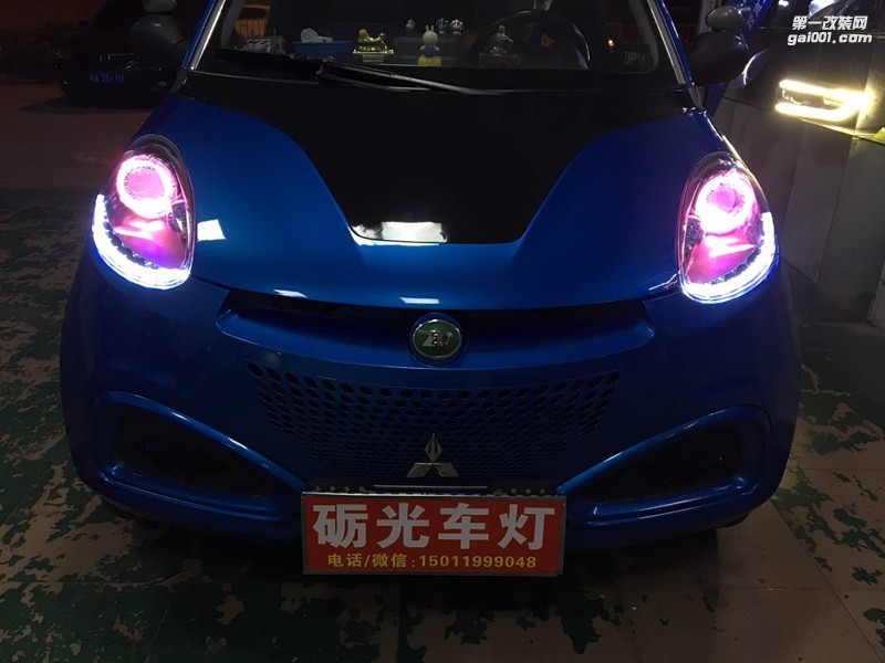 廣州汽車改裝  知豆改大燈 番禺改燈哪里好 番禺石基改燈