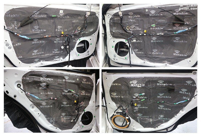 清遠汽車音響改裝——豐田銳志四門美特靜灰鉆隔音