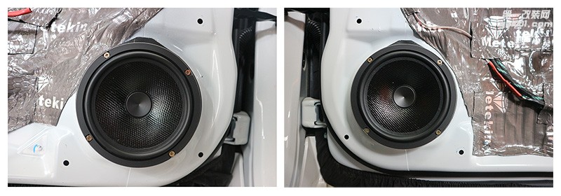 清遠(yuǎn)汽車音響改裝——本田思域音響改裝正弦波S5喇叭