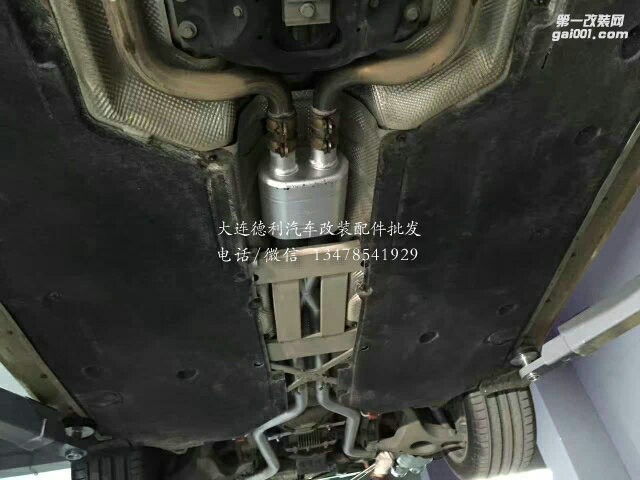 保時捷帕納梅拉 改裝 德國Repose中尾段四出閥門排氣