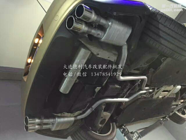 保時捷帕納梅拉 改裝 德國Repose中尾段四出閥門排氣