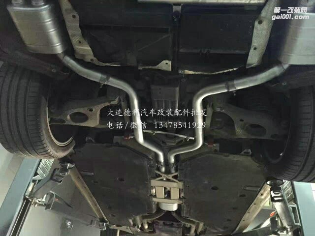 保時捷帕納梅拉 改裝 德國Repose中尾段四出閥門排氣