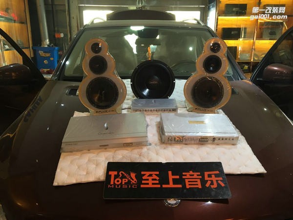 清遠(yuǎn)汽車音響改裝——奔馳ML350佛倫詩+歌劇世家汽車音響