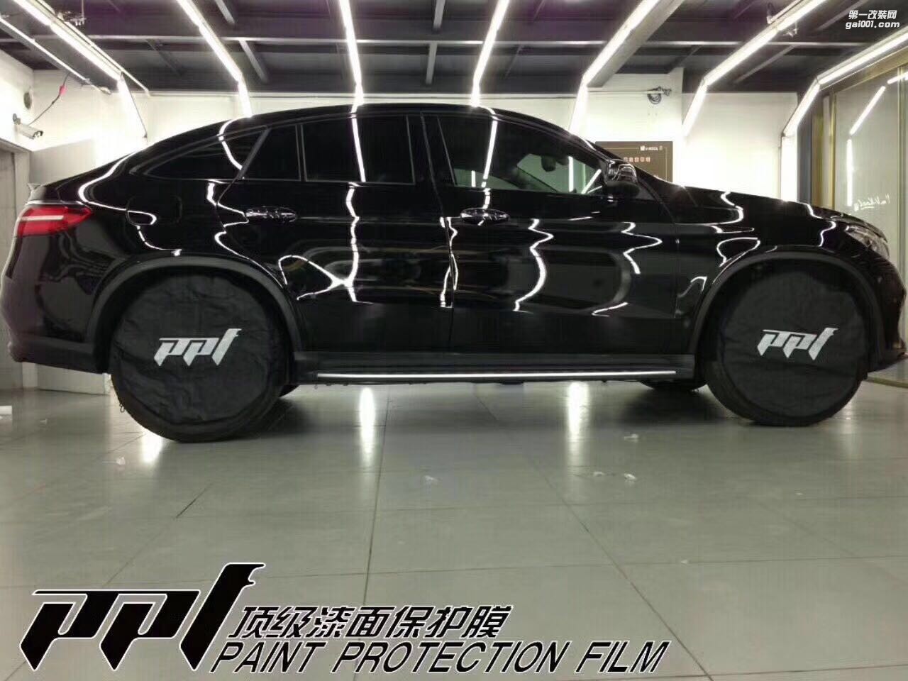 奔馳SUV裝貼美國PPF漆面保護膜案例南昌96AUTO汽車改色