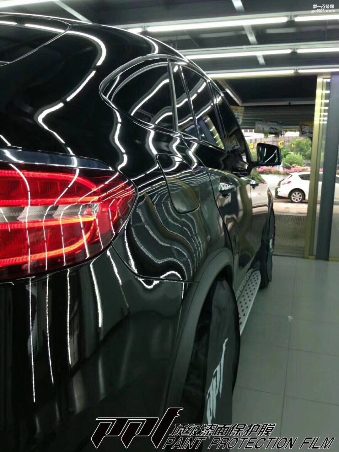 奔馳SUV裝貼美國PPF漆面保護膜案例南昌96AUTO汽車改色
