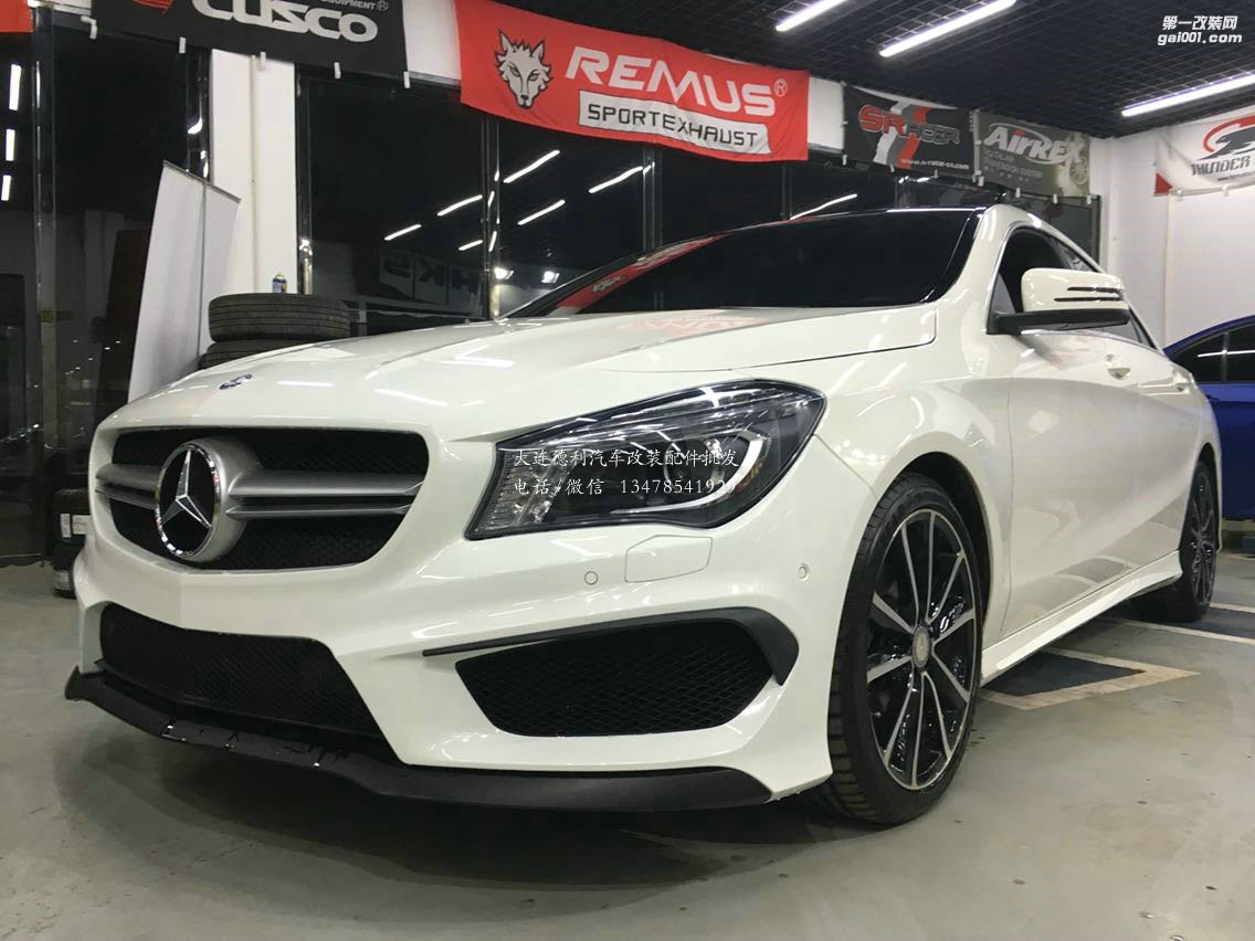 奔馳CLA45安裝RAYS ZE40案例