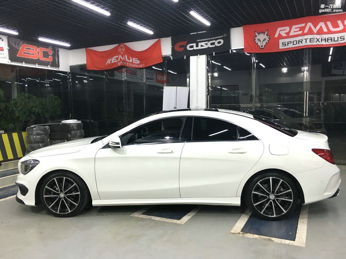 奔馳CLA45安裝RAYS ZE40案例
