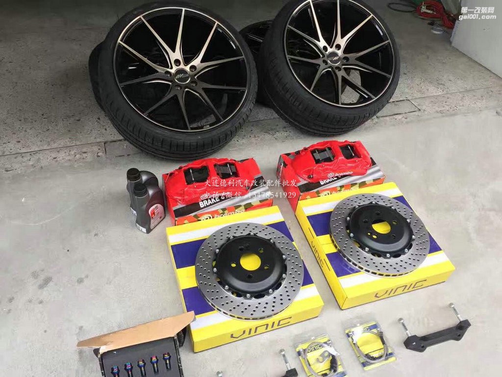 新款奔馳CLA改裝brembo GT6鮑魚(yú)剎車(chē)