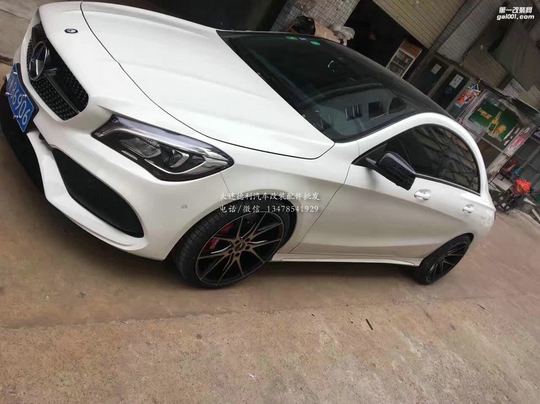 新款奔馳CLA改裝brembo GT6鮑魚(yú)剎車(chē)