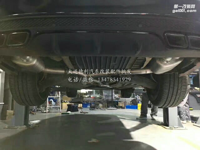 奔馳C200L 改裝Repose中尾段閥門排氣