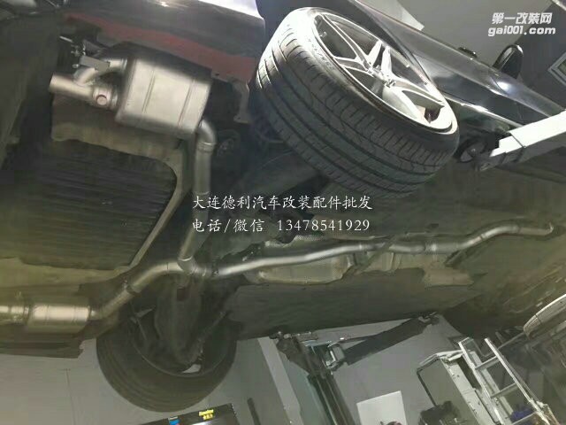 奔馳C200L 改裝Repose中尾段閥門排氣