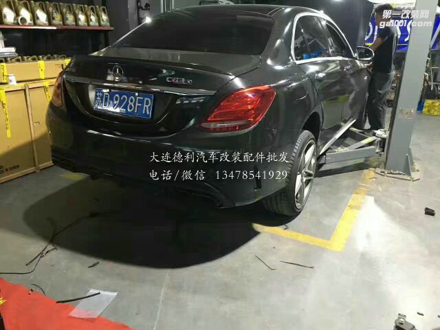奔馳C200L 改裝Repose中尾段閥門排氣