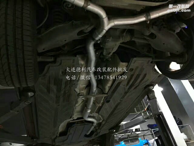 奔馳C200L 改裝Repose中尾段閥門排氣