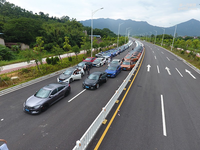 金秋九月，滿滿的激情盡在清遠十代思域車友會活動中！
